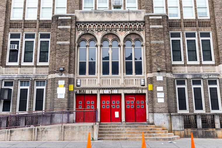 Mastbaum High School in Kensington.
