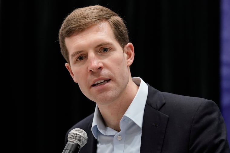 U.S. Rep. Conor Lamb (D., Pa.) in Harrisburg in January.