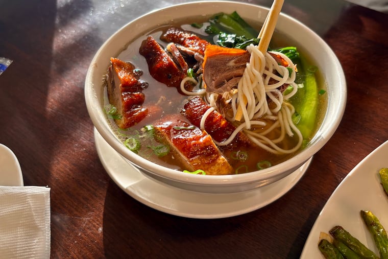 Sang Kee Noodle Cafe and other restaurants in Philly offer big bowls of noodles.